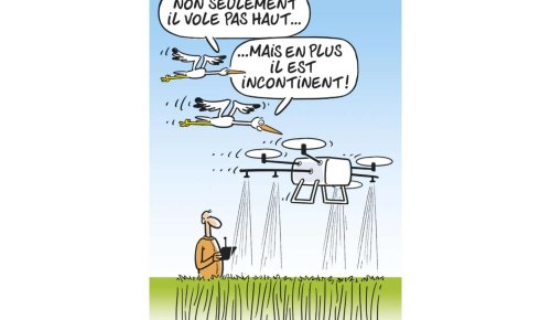 Pulvérisation par drone
