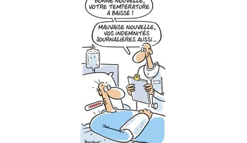 Baisse des indemnités journalières