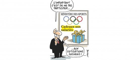 Cadeaux offerts aux salariés pour les JO 2024