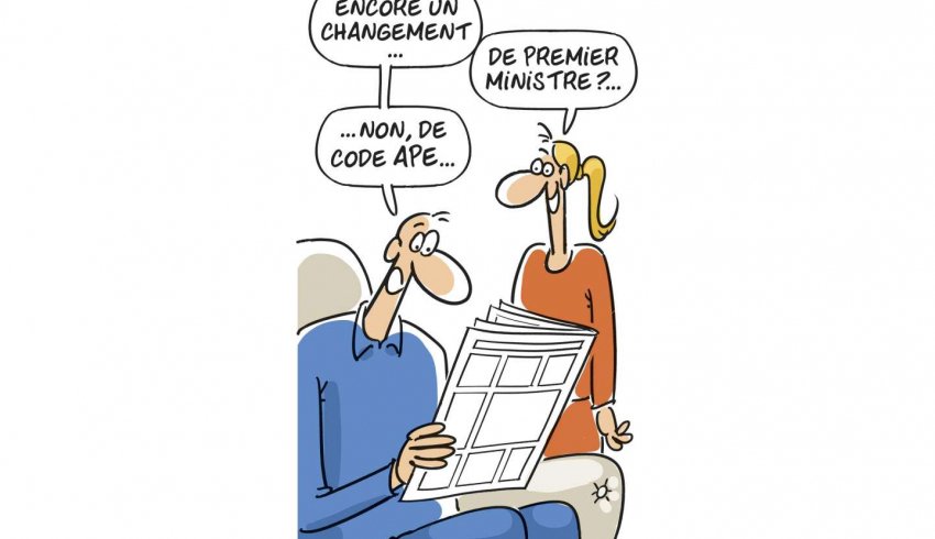 Changement des codes APE