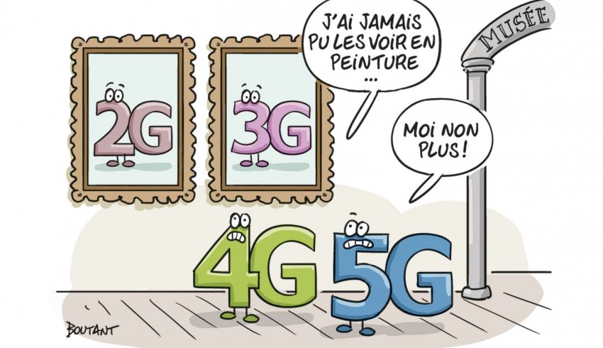 Fin des réseaux 2G et 3G