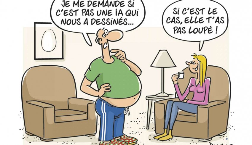 Dessins générés par l’IA